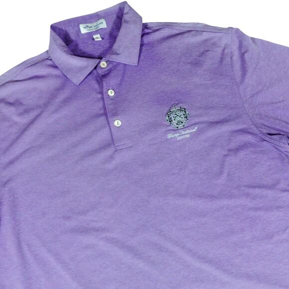 Peter Millar Summer Comfort Trump National Jupiter Polo Mens Size Medium - Picture 3 of 6